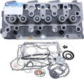 Complete Cylinder Head with Full Gasket Kit for Kubota Engine D1105 D89099