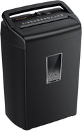 10-Sheet Cross-Cut Paper Shredder with 5.5 Gallons Wastebasket, Black Z727663