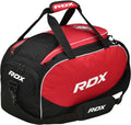 RDX Kit Bag Gym Duffle Sports Holdall Gear MMA Fitness Exercise Equipment Backpack Hiking Luggage Shoulder Sportswear Lightweight Rucksack Handles Running Zipper Travel Carry on Shoe Compartment J2373