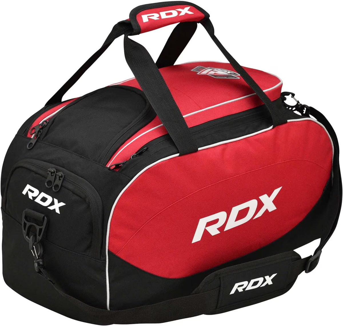RDX Kit Bag Gym Duffle Sports Holdall Gear MMA Fitness Exercise Equipment Backpack Hiking Luggage Shoulder Sportswear Lightweight Rucksack Handles Running Zipper Travel Carry on Shoe Compartment J2373