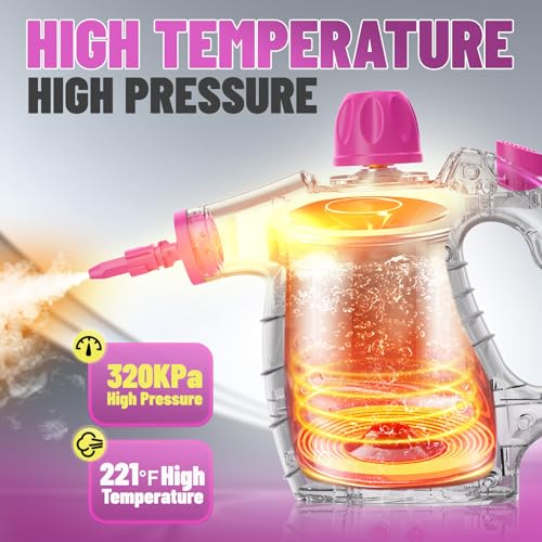 Handheld Steam Cleaner with 10pcs Accessories O289