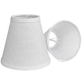 Brown Barrel Fabric Lamp Shades Set of 2 X182