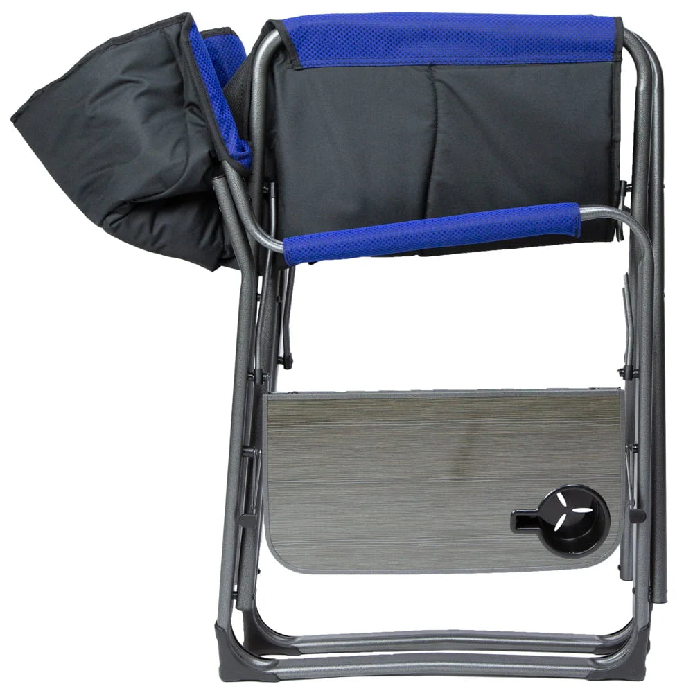 Camping Director Chair XXL Blue M17615
