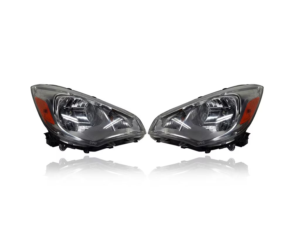 Halogen Headlight Assembly Pair for Mitsubishi Mirage G4 Sedan H895