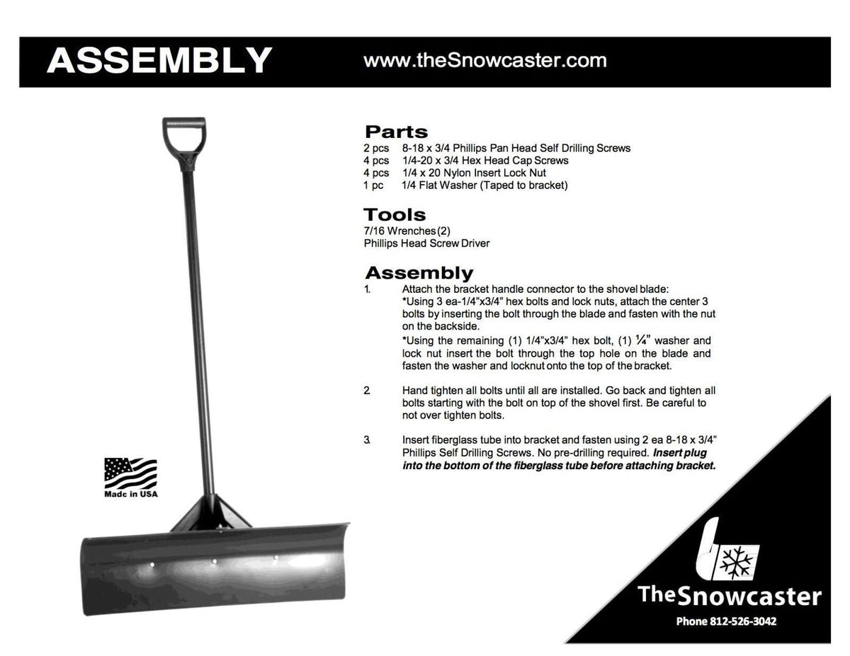48 inch Pusher Shovel C235196