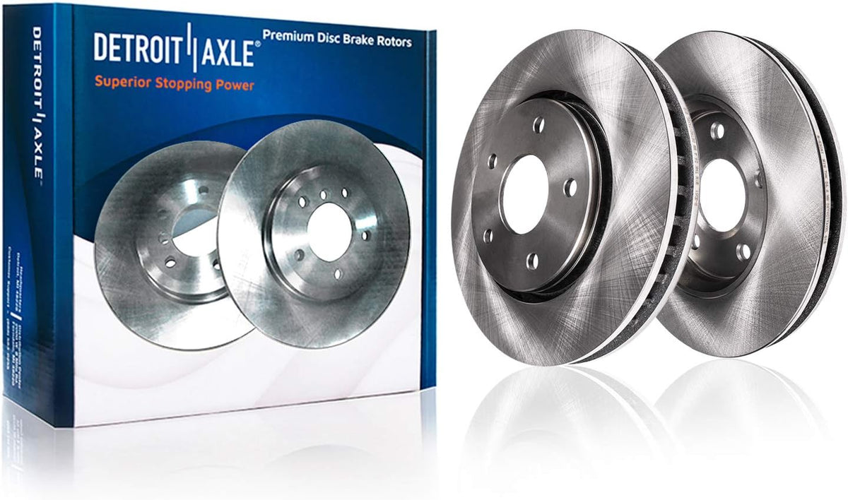 Front and Rear Disc Rotors + Brake Pads J167158