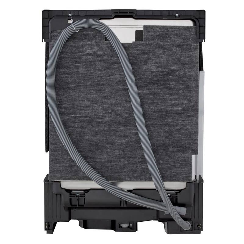 24 in. Smart Wi-Fi Dishwasher with 3rd Rack, Stainless Steel E6384