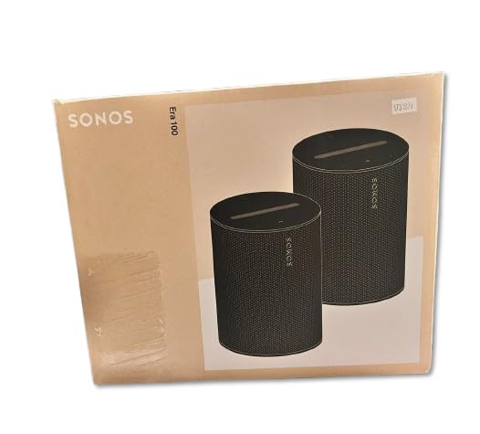 Black Wireless Voice-Controlled Smart Speaker 2 Pack P449