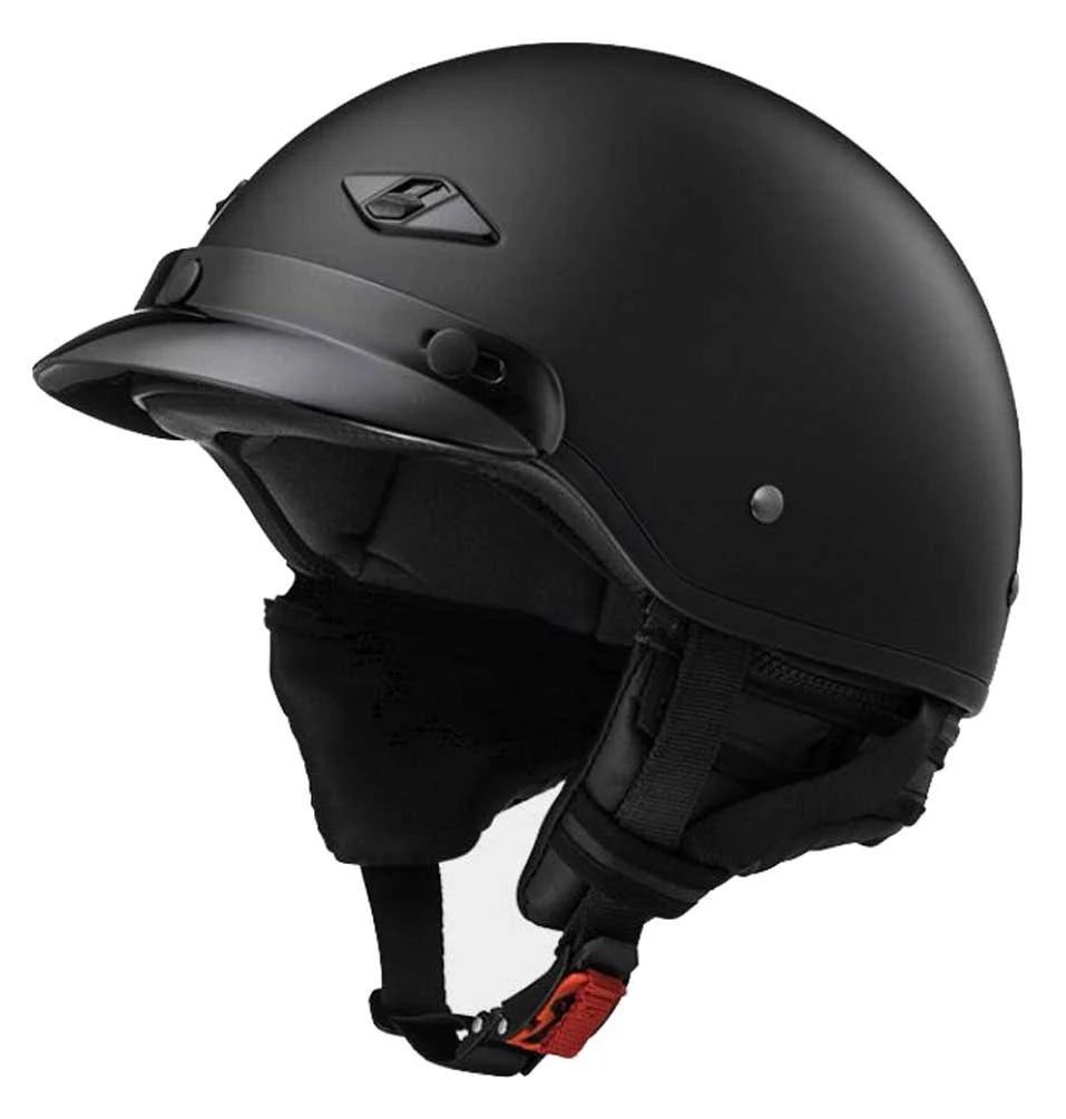 Matte Black Cruiser Helmet J462