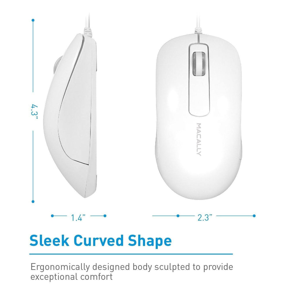 Full-Size USB 2.0 Keyboard & Optical Mouse Combo C5392