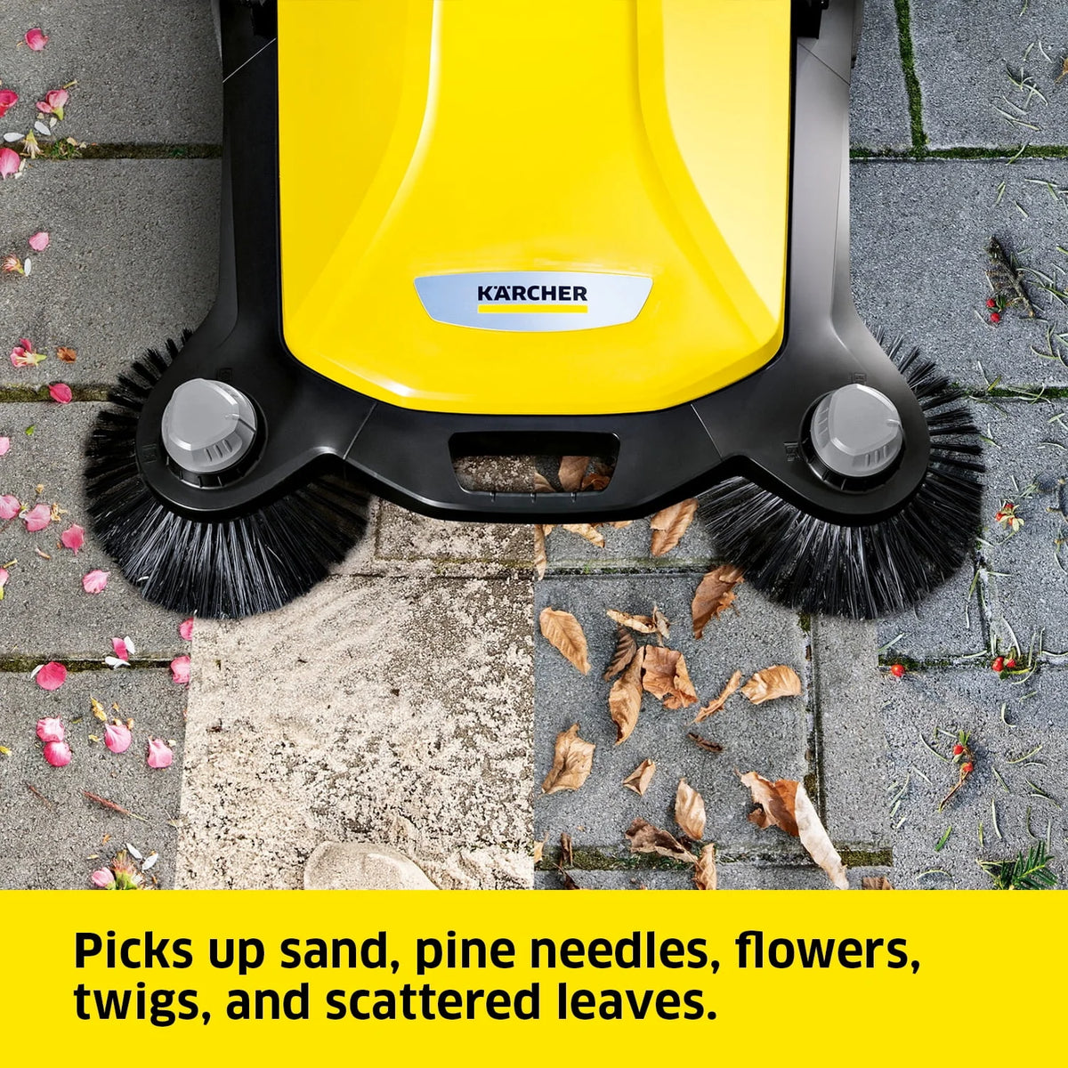 Push Sweeper, 5.25 Gallon V45163