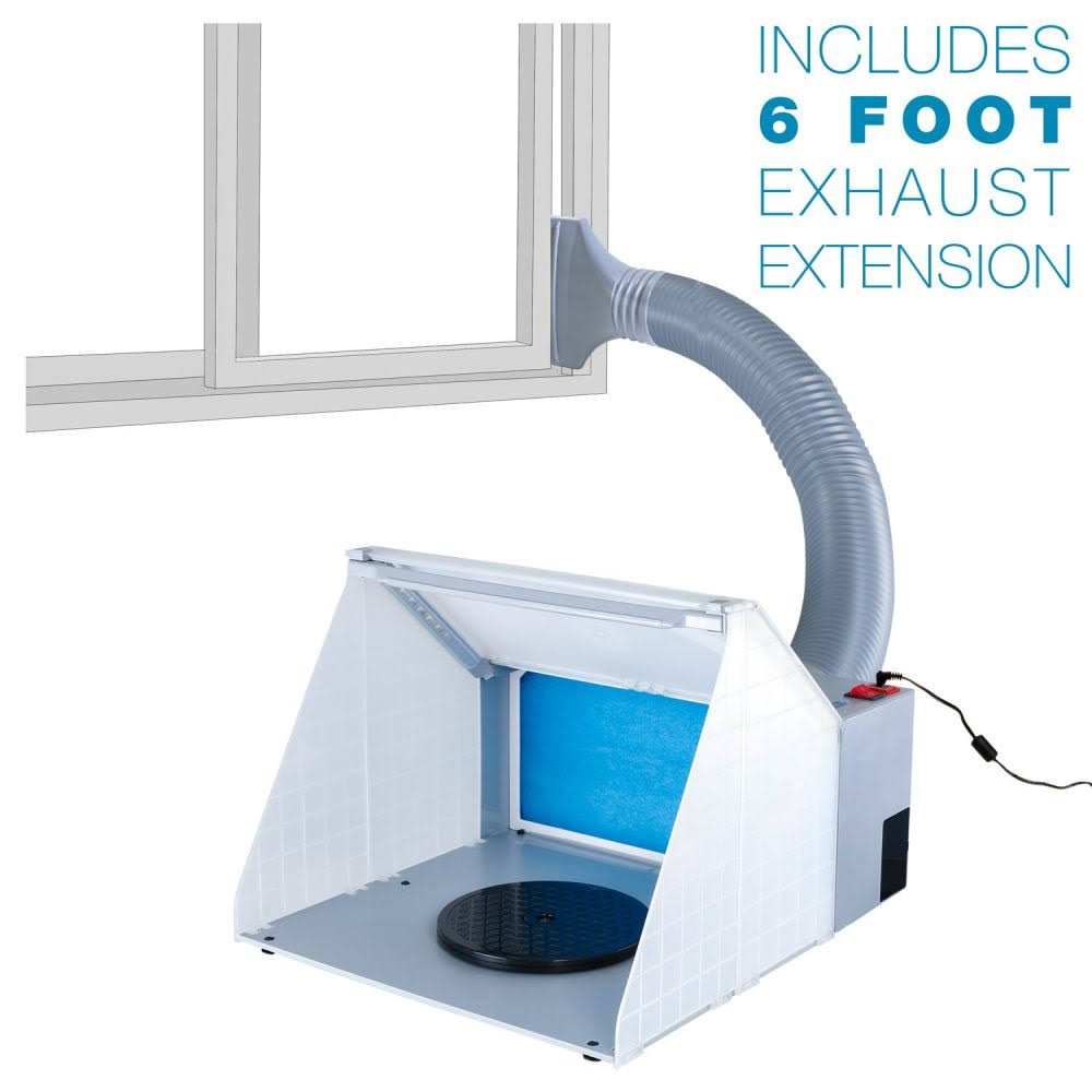 Portable Hobby Airbrush Spray Booth L205