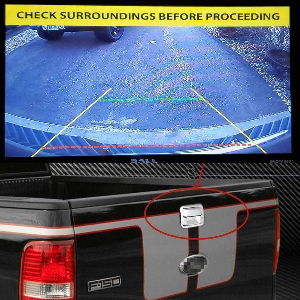 Tailgate Handle Backup Rear View Reverse Camera R553174