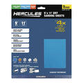 9 in. x 11 in. Ceramic Alumina Dry Sanding Sheet Assortment, 5-Piece I890757