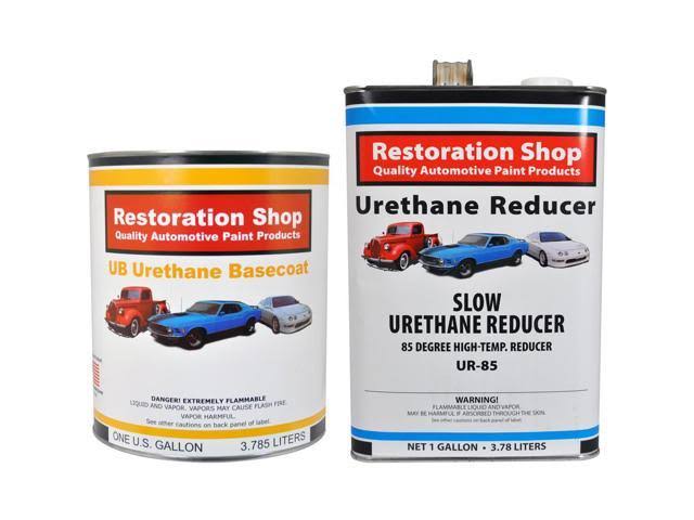 Canary Yellow 1 Gallon Urethane Basecoat and Clearcoat Automotive Paint Kit E6053