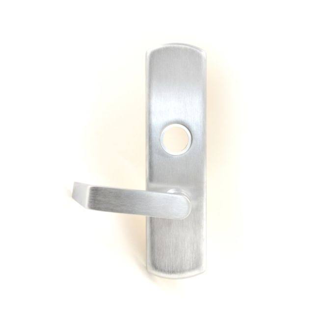 Left Hand Reverse Lever Trim for Rim or Vertical Satin Chrome Finish X956619