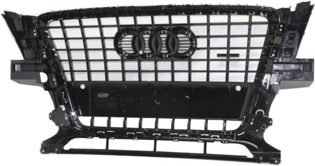 Chrome Shell with Gloss Black Insert Grille Assembly A536