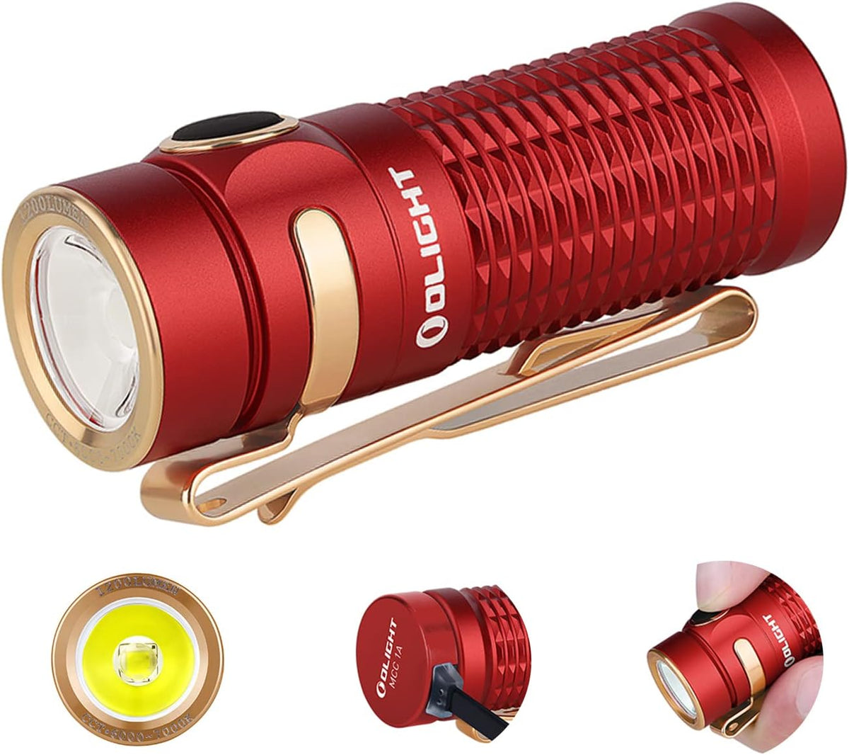 1,200 Lumens Rechargeable EDC Flashlight R96667