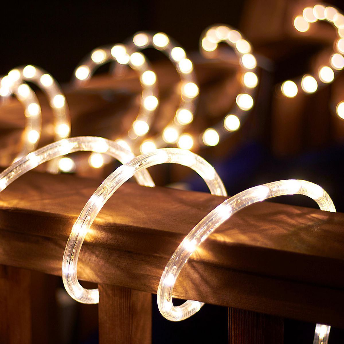 18 ft. LED Linkable Rope Light, Warm White J686257
