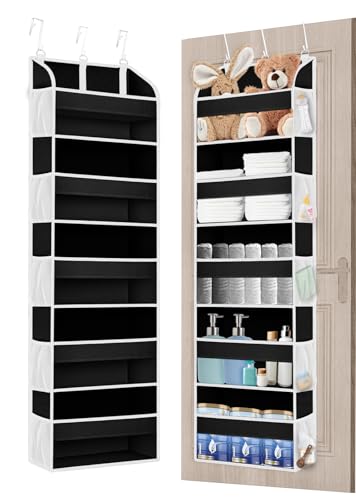 Over The Door Storage Organizer with 5 Pockets 10 Mesh Pockets K20305