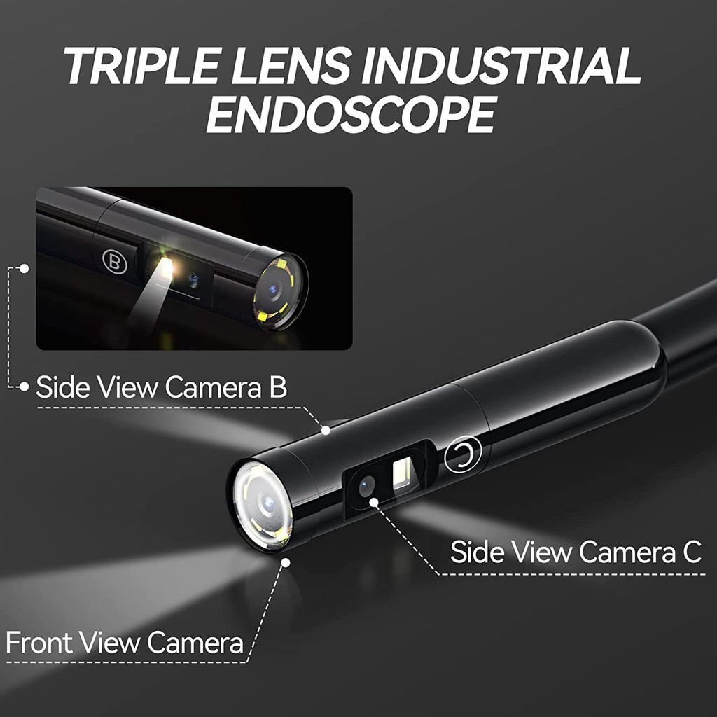 5inch IPS Screen HD Waterproof Borescope Inspection Camera (16.5ft) P502929