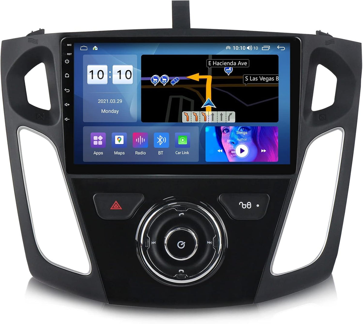 9 inch IPS Touch Screen Car Radio with CarPlay Bluetooth DSP D816