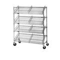 Angled Shelf Cart J6541
