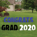 Blue & White Yard Sign Set O933