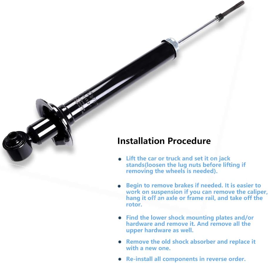 Rear Shocks Absorbers Set (2 pcs) T6659