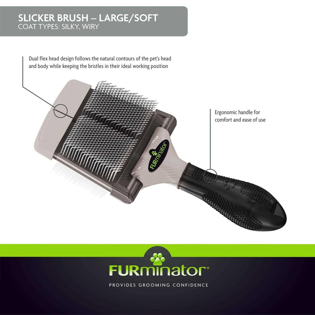 Large Soft Slicker Brush P2554