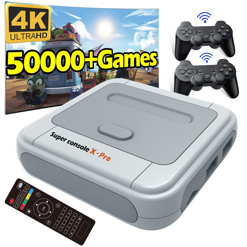 Retro Game Console with 2 Controllers B506457