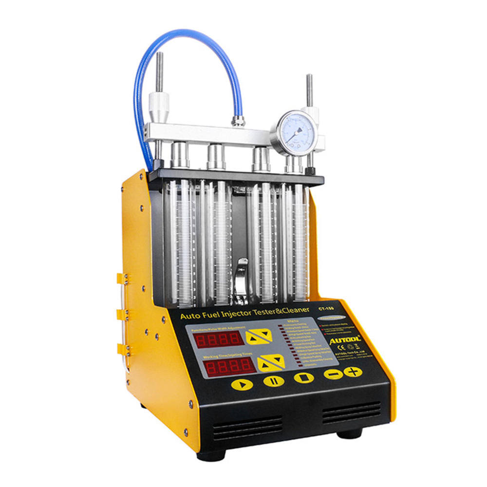 4 Cylinder Fuel Injector Tester Ultrasonic Cleaning Cleaner Q921647
