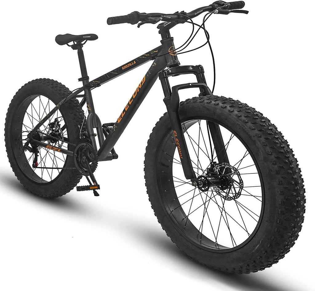 26 Inch Fat Tire Mountain Bike with Dual Disc Brake X7440