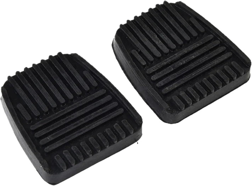 2Pcs Car Rubber Clutch Brake Pedal Pads Covers Y1434