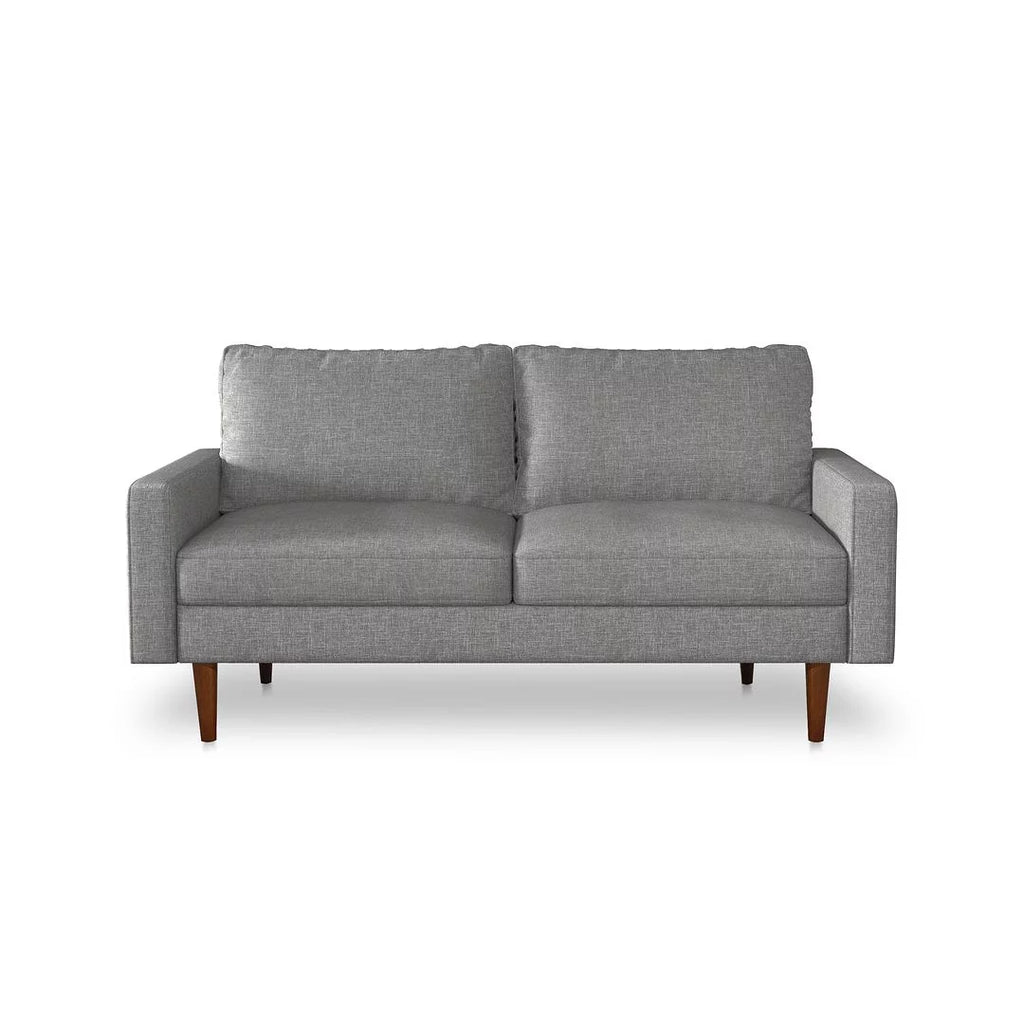 Light Gray Linen Sleeper Sofa V897591