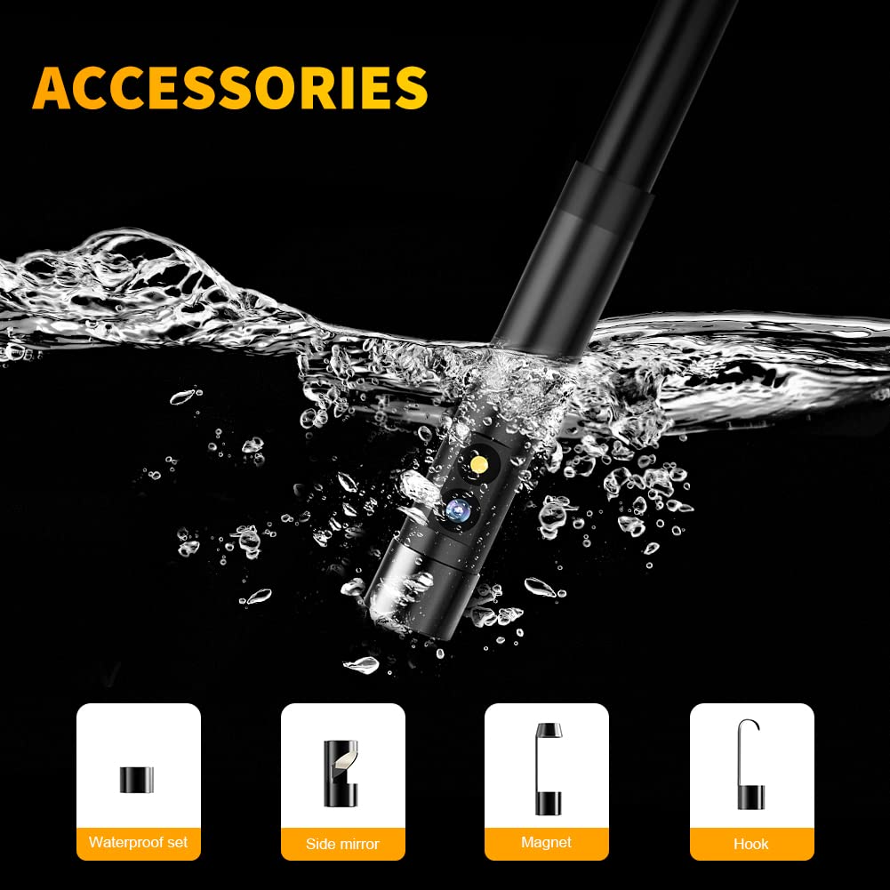 4.3 Inch 1080P HD Dual Lens Endoscope D613