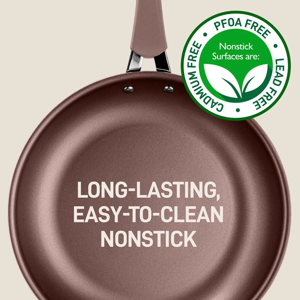 20 Pc Aluminum Non Stick Cookware U1171