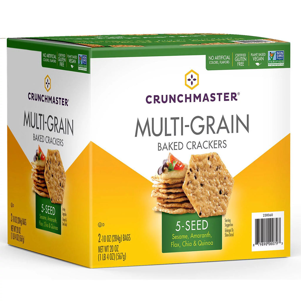 5 Seed Multi-Grain Cracker Pack of 4 I833