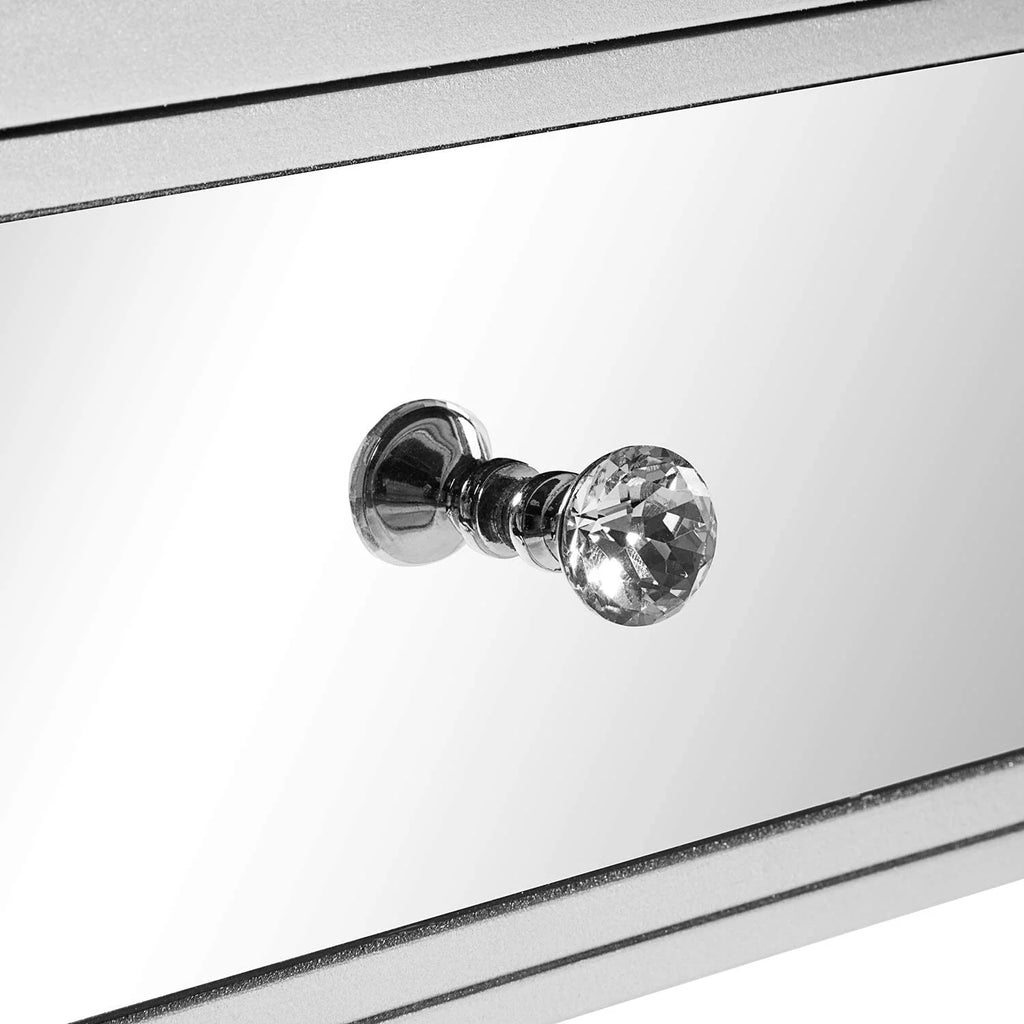 Mirrored Console Table with 2 Drawers M61701