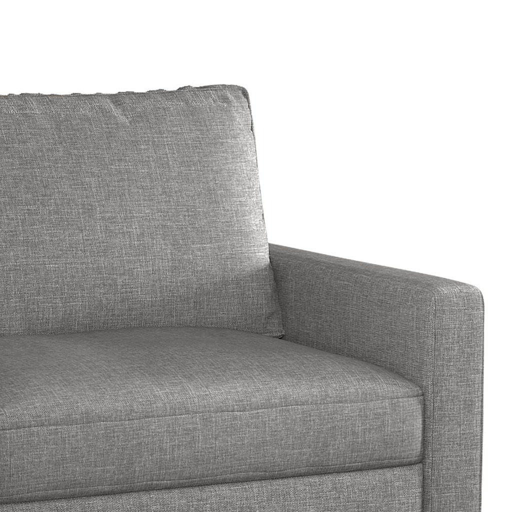 Light Gray Linen Sleeper Sofa V897591