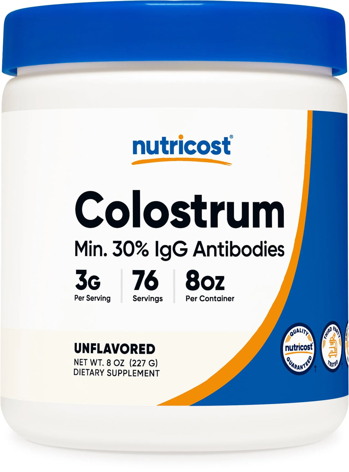 Colostrum Powder 8 oz 3g Per Serving 76 Servings O322