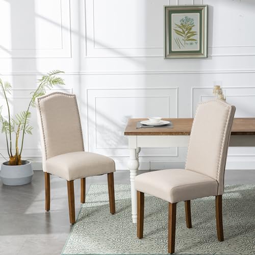 Set of 4 Smoky Grey Upholstered Dining Chair Y338197