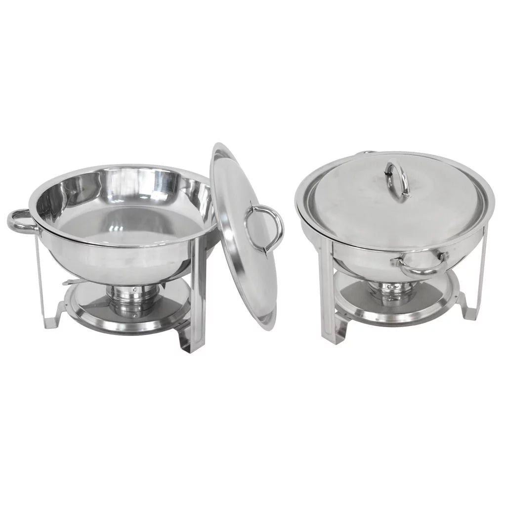 2 Pack Stainless Steel Chafing Dish Set G325767