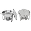 2 Pack Stainless Steel Chafing Dish Set G325767