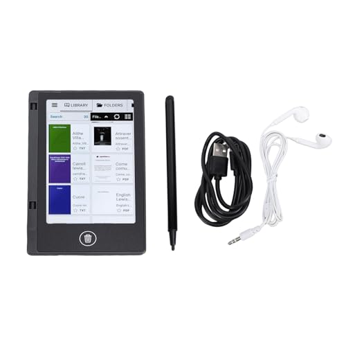 5 Inch Color LCD Touchscreen E Reader with WiFi, Bluetooth, 1GB RAM + 8GB Storage I751433