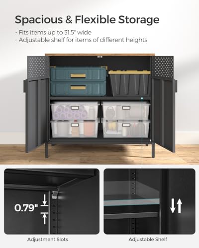 Metal Storage Cabinet with 2 Doors A484