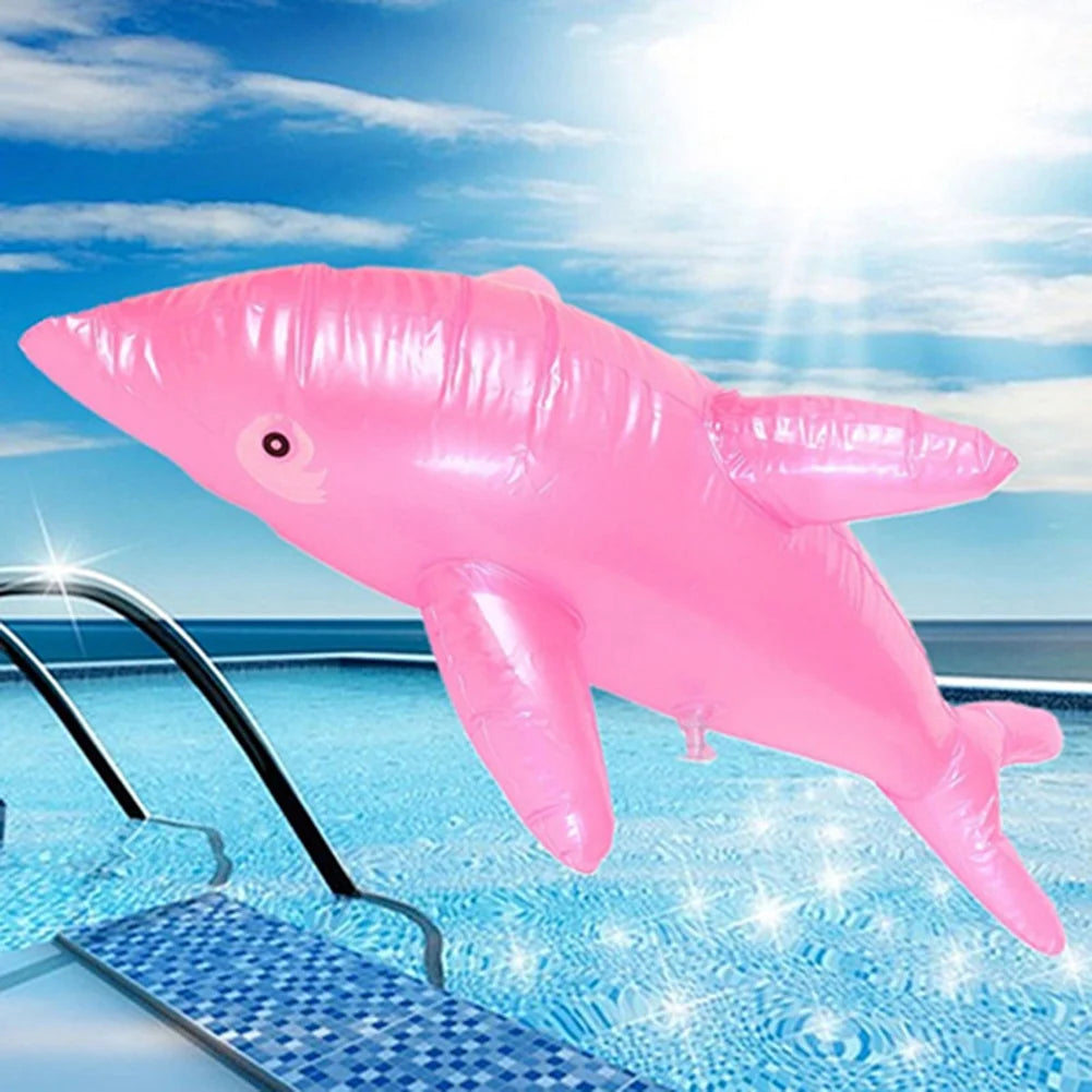 Inflatable Dolphin Fish Beach Swimming Pool Toy A48087