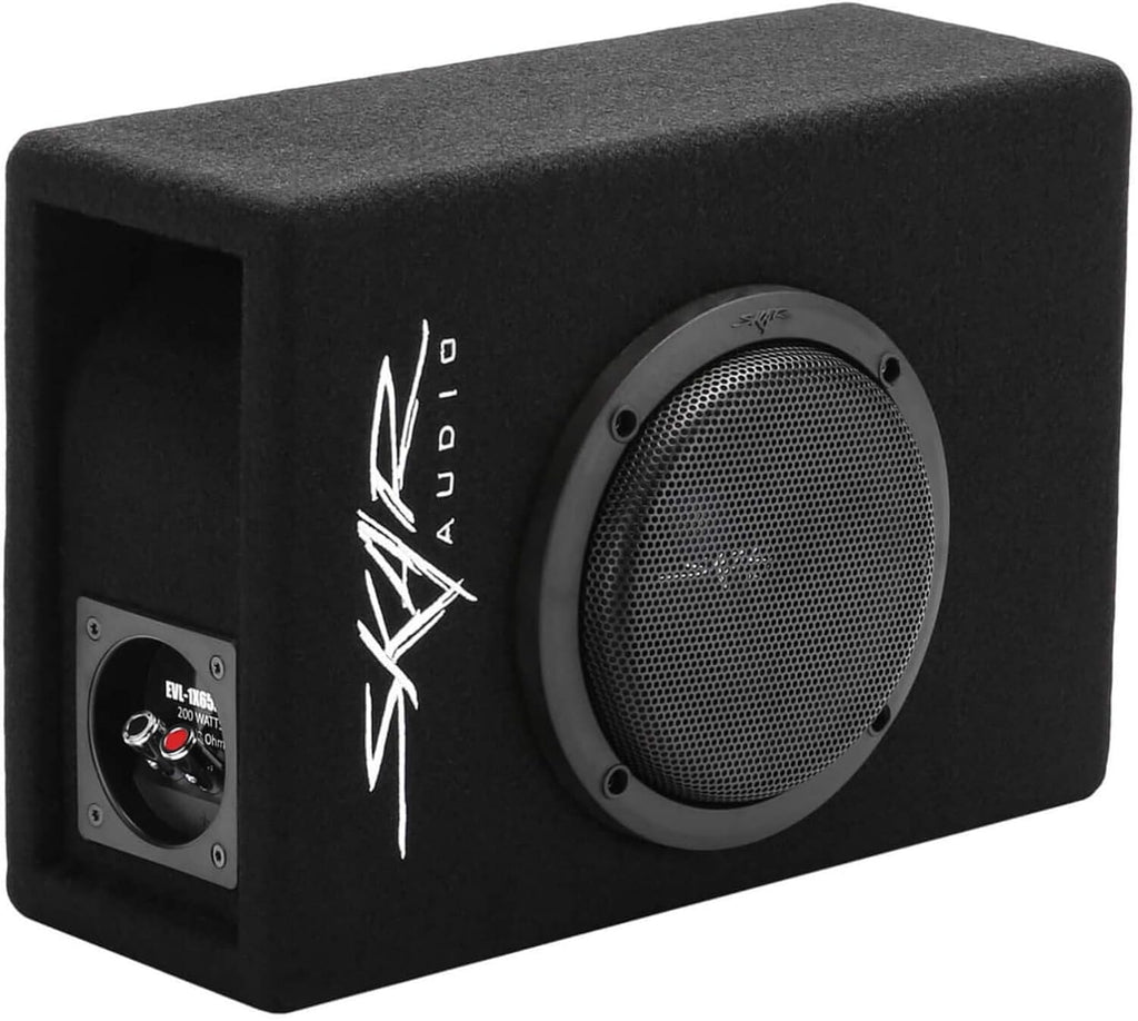 6.5 400 Watt Low Profile Car Subwoofer Enclosure W120