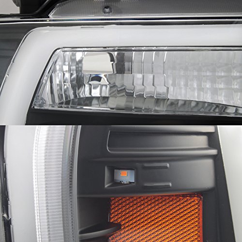 Black LED Projector Headlights Pair O26530