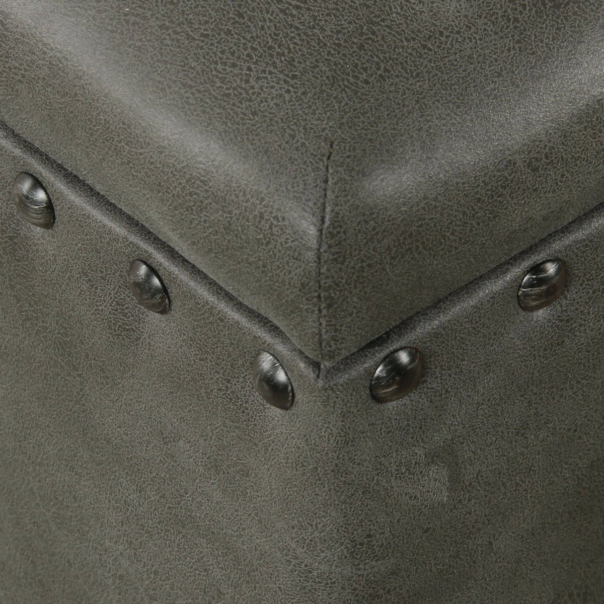 Large Storage Bench with Nailhead Trim A456187